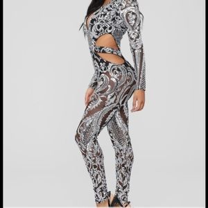 Show Stunna Sequin Jumpsuit